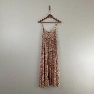 Show Me Your Mumu Caroline Maxi Dress in Sandy Cheetah Size Small